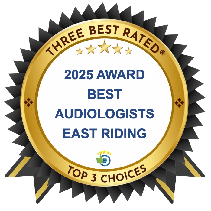 2025 AWARD BEST AUDIOLOGISTS EAST RIDING