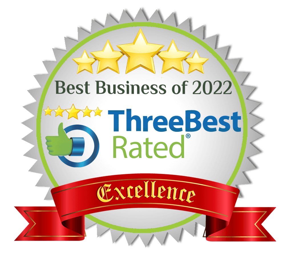 Best Business of 2022 ThreeBest Rated Excellence