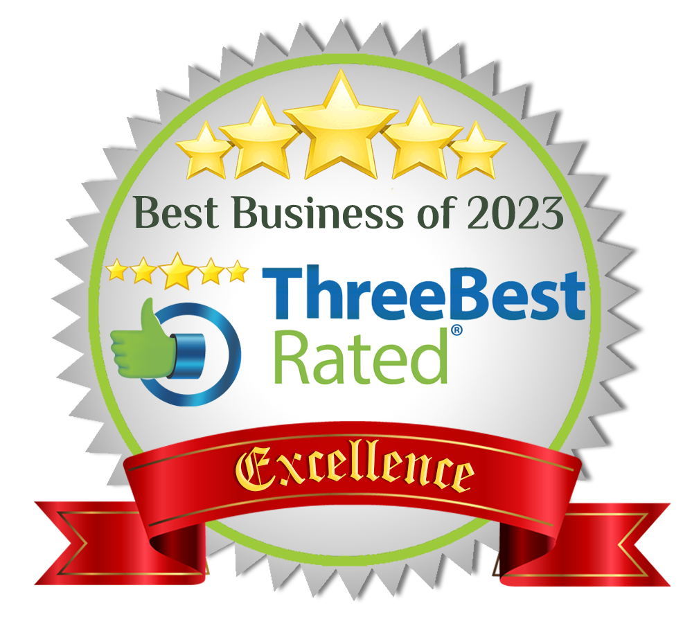 Best Business of 2023 ThreeBest Rated Excellence