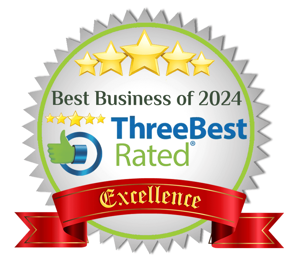 Best Business of 2024 ThreeBest Rated Excellence
